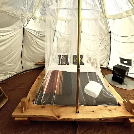 Paradise Ranch Inn - Abundance Tent Three Rivers Extérieur photo