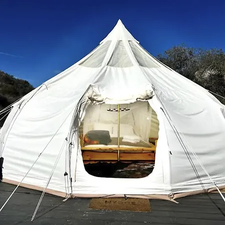 Paradise Ranch Inn - Abundance Tent Three Rivers Extérieur photo